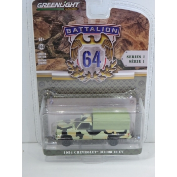 Greenlight 1:64 Chevrolet M1008 CUCV 1984 Camouflage with Cargo Cover